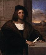 Sebastiano del Piombo Portrait of a Man painting